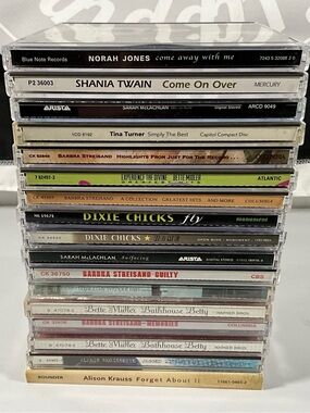 Women In Music CD Lot - 17 CDs - Norah Jones, Tina Turner, Dixie Chicks, Etc.
